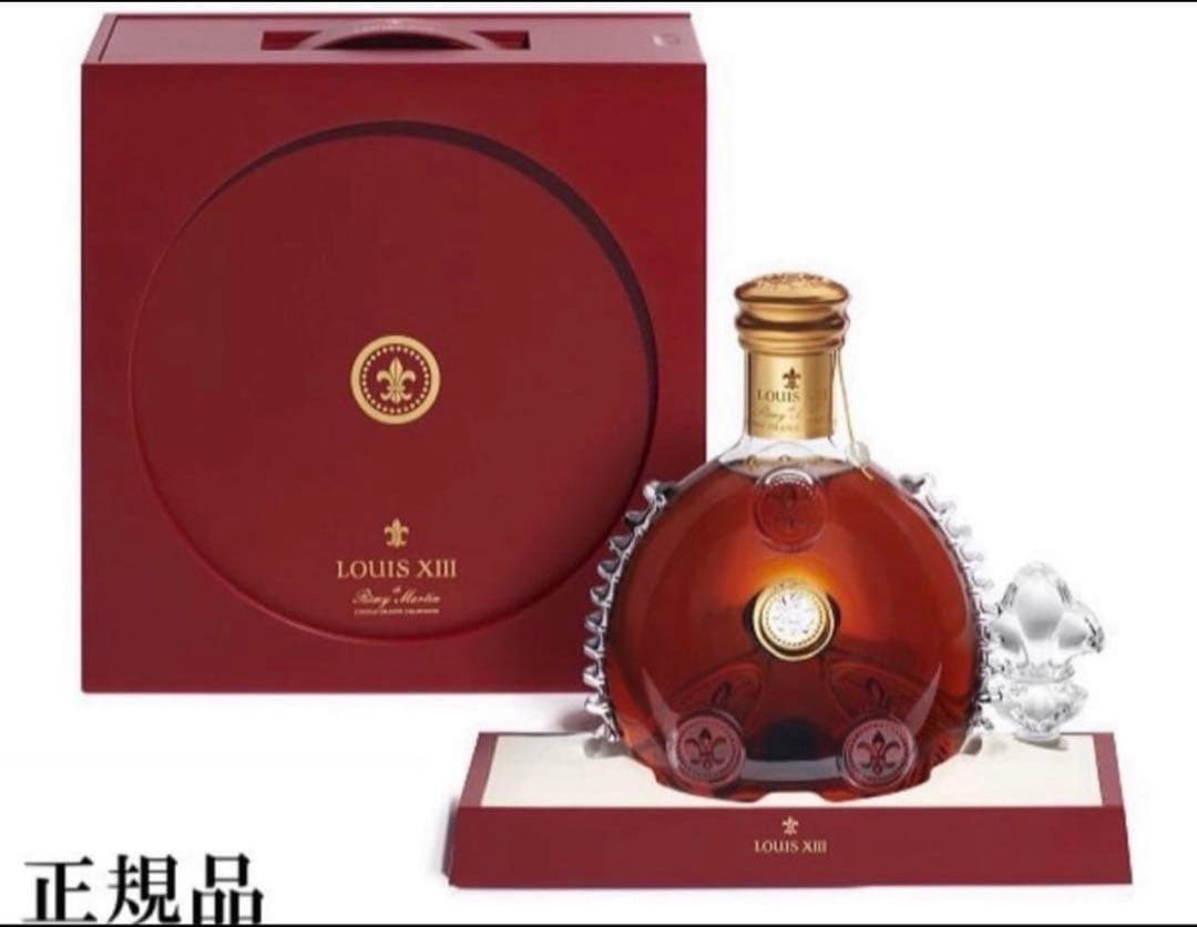 レミーマルタン ルイ13世　バカラ　替栓・展示台・化粧箱付！　正規輸入品　未開封 レミーマルタン ルイ13世バカラ替栓・展示台・化粧箱付き正規輸入品未開封