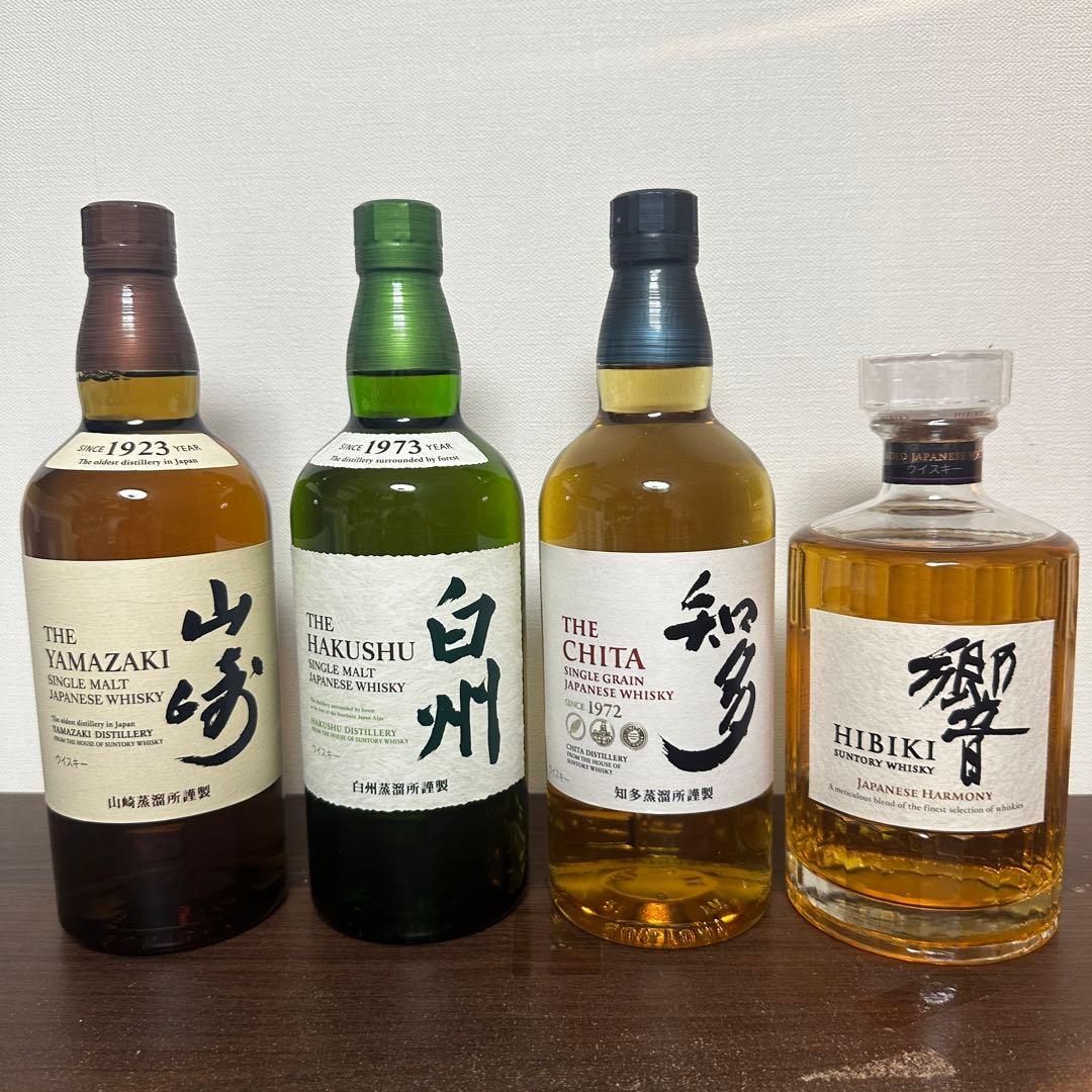 山崎・響・余市・知多4本セット