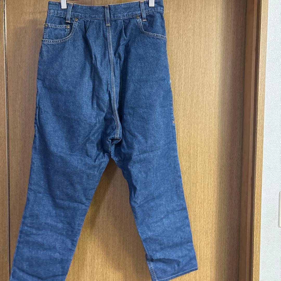 【極美品】メルシーボークー　後ろ前デニム　サルエル　サイズM