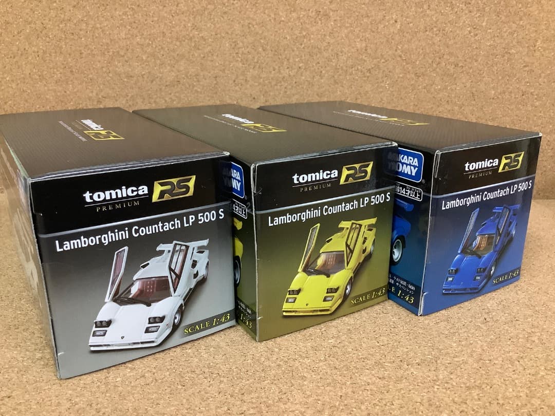 トミカプレミアム RSランボルギーニ カウンタックLP500S ミウラP400S