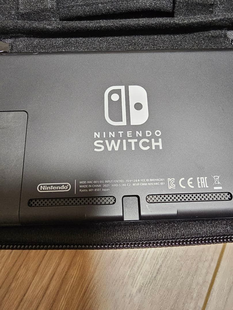 Nintendo Switch グレー 本体 充電器・ドック・ケース付き