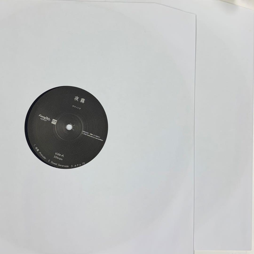 ウワノソラ 夜霧 LP CIYT POP ブギー NEW SOUL 希少