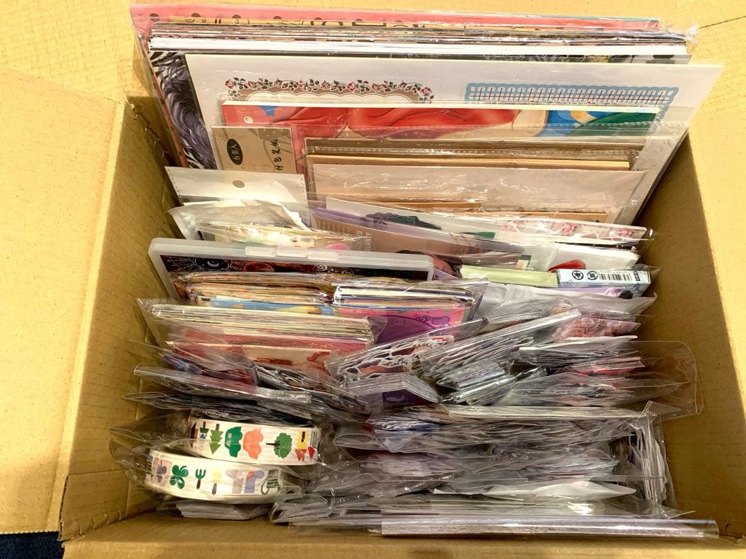 【s】コラージュ素材や雑貨など大量！ 紙もの ステッカー マステ まとめ売り