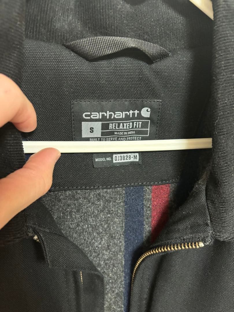 Carhartt デトロイトジャケット カーハート Sサイズ ブラック USA