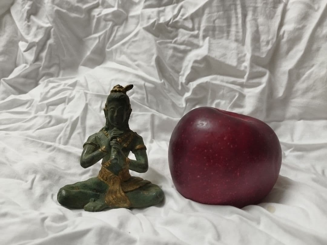 タイ国 インドラの神 青銅 ブロンズ 骨董品 現状品