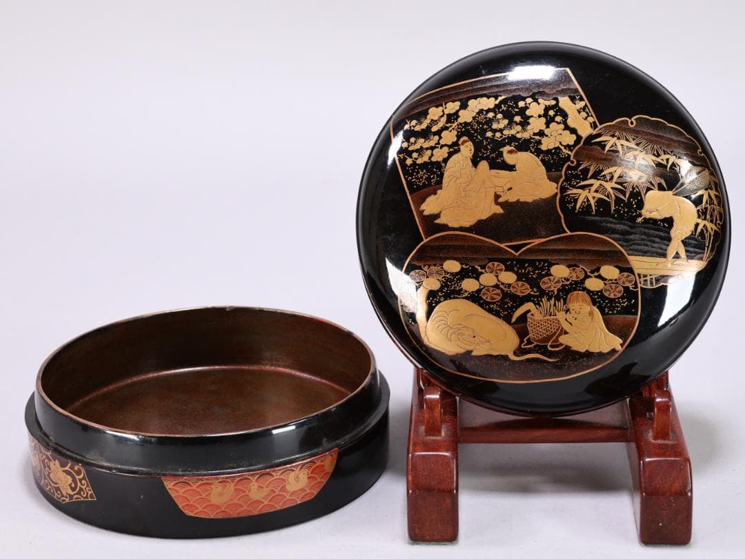 前田家伝来 江戸期 天下一中嶋和泉守貞次作 松竹梅五曜玄武