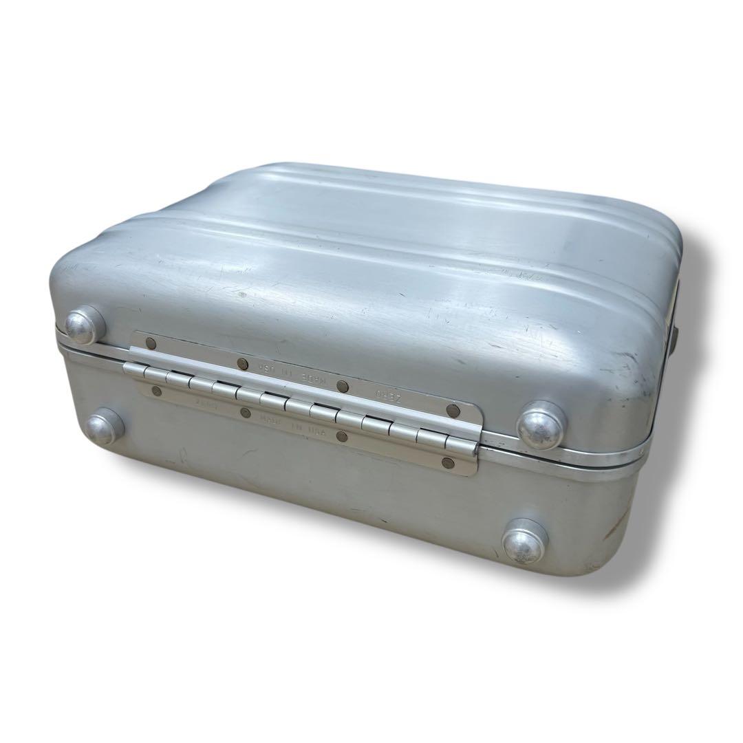 【Y】ゼロハリバートン シルバー アルミニウム ハードケース アタッシュケース