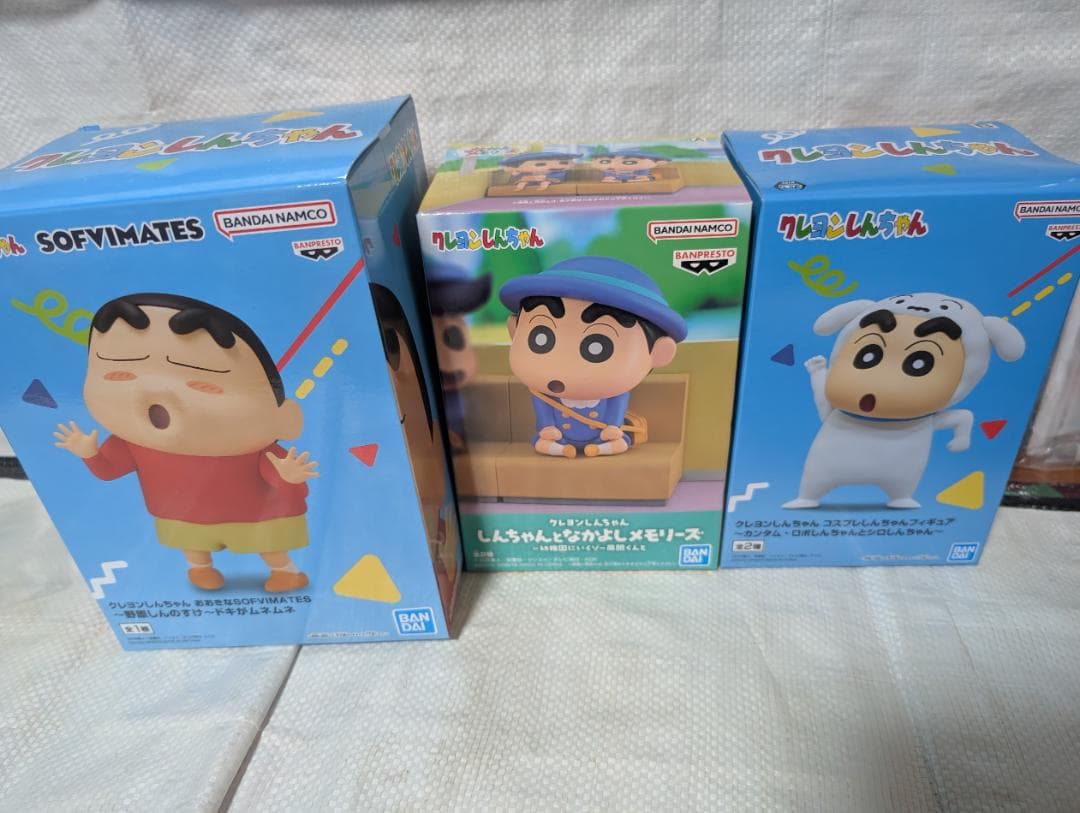 クレヨンしんちゃん フィギュア おおきなSOFVIMATES カンタム•ロボ2体