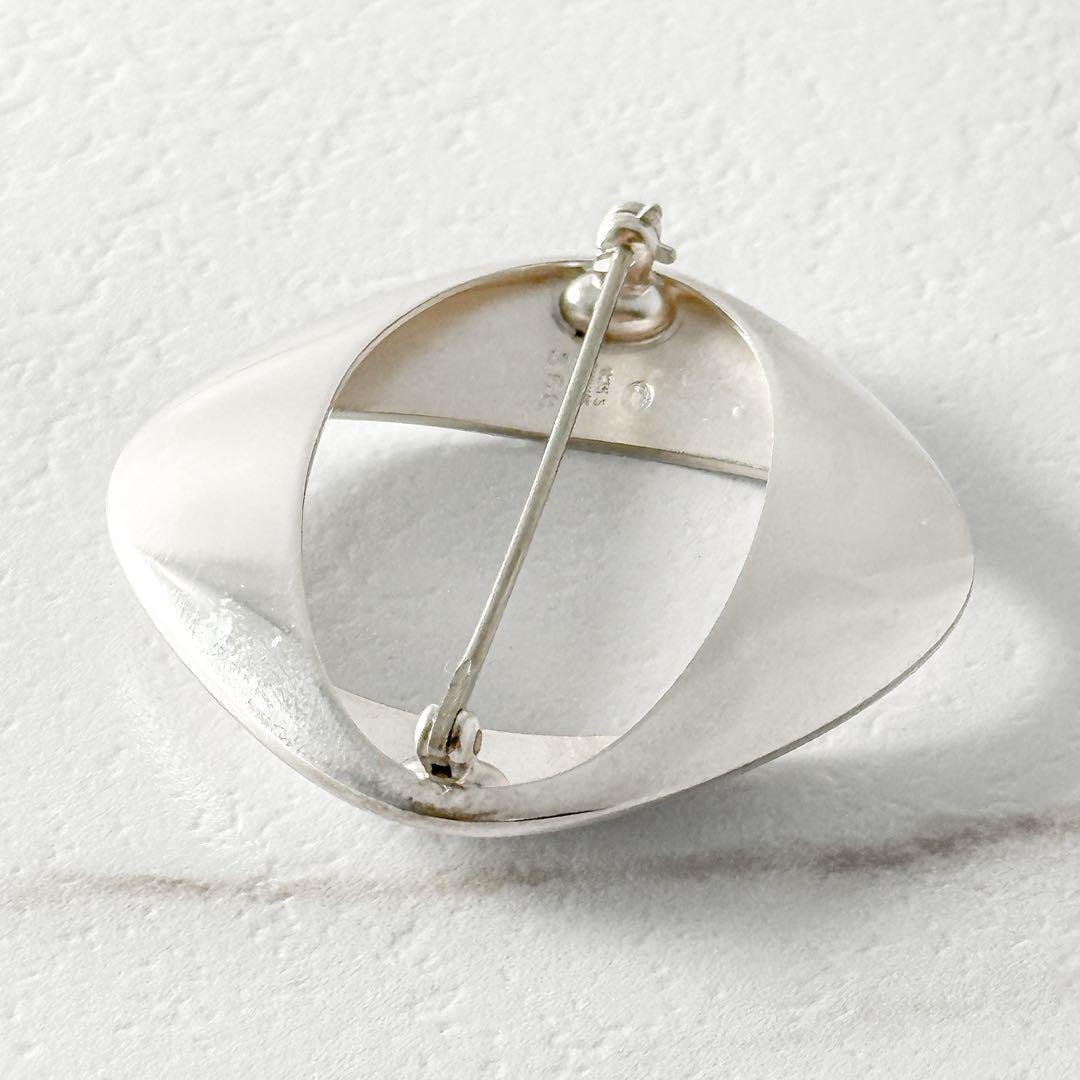 GEORG JENSEN 368 シルバー ブローチ 925s ヘニングコッペル
