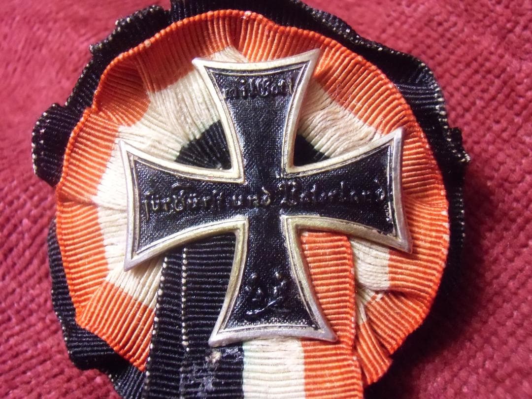 W帝政ドイツ軍/プロイセン王国＊在郷軍人会員章（実物）