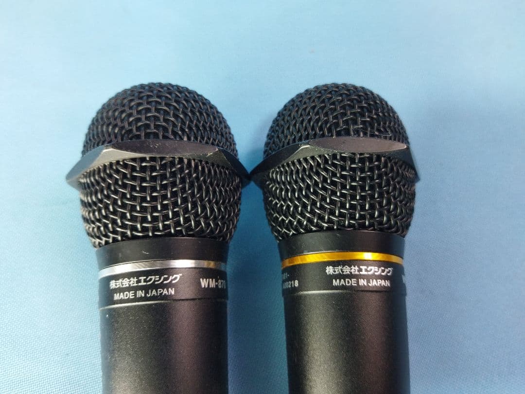 JOYSOUND　エクシング　ワイヤレスマイク　 2本セット　WM-870