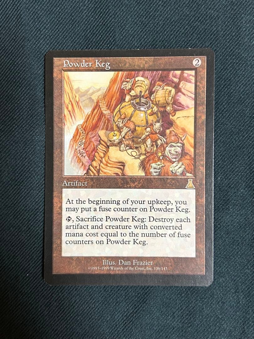 MTG 火薬樽 Powder Keg ウルザズディステニー - メルカリ