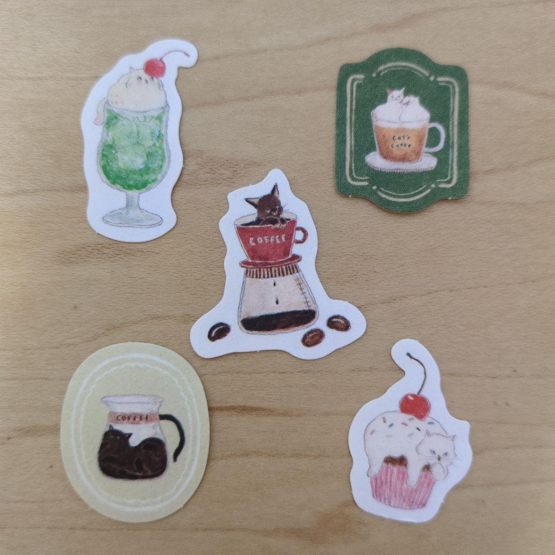 トコロコムギ＆古川紙工☆フレークシール おすそ分け4種類セット