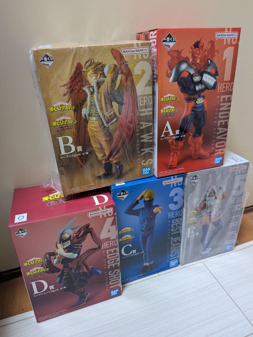 ヒロアカ 一番くじ The Top 5 フィギュア