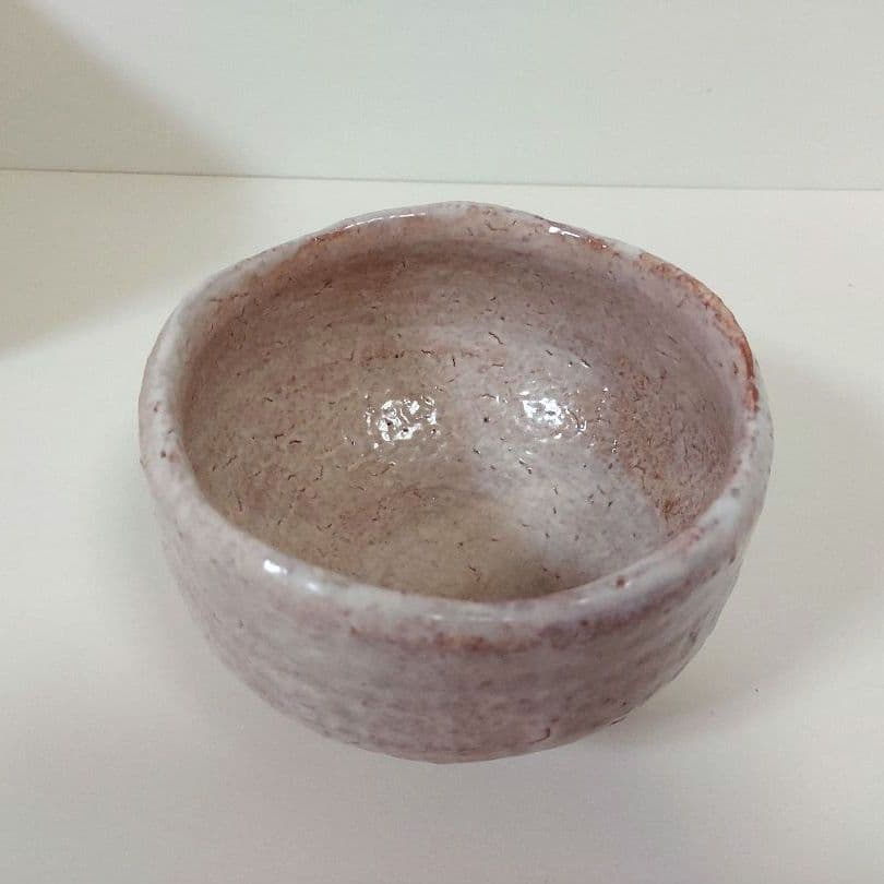 萩焼 抹茶茶碗 茶道具 宇田川聖谷 造 木箱付き