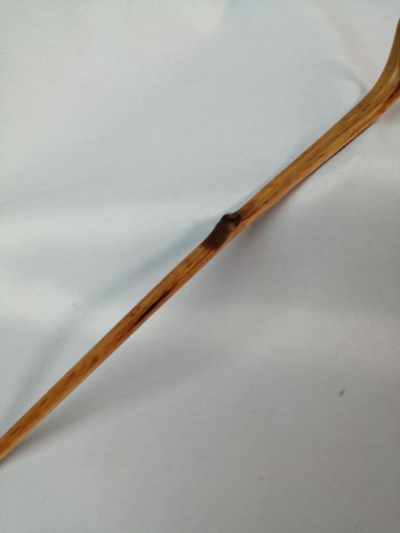 茶道具】大徳寺三玄院長谷川寛州和尚識宗竹作 竹茶杓 銘『松籟』 茶杓