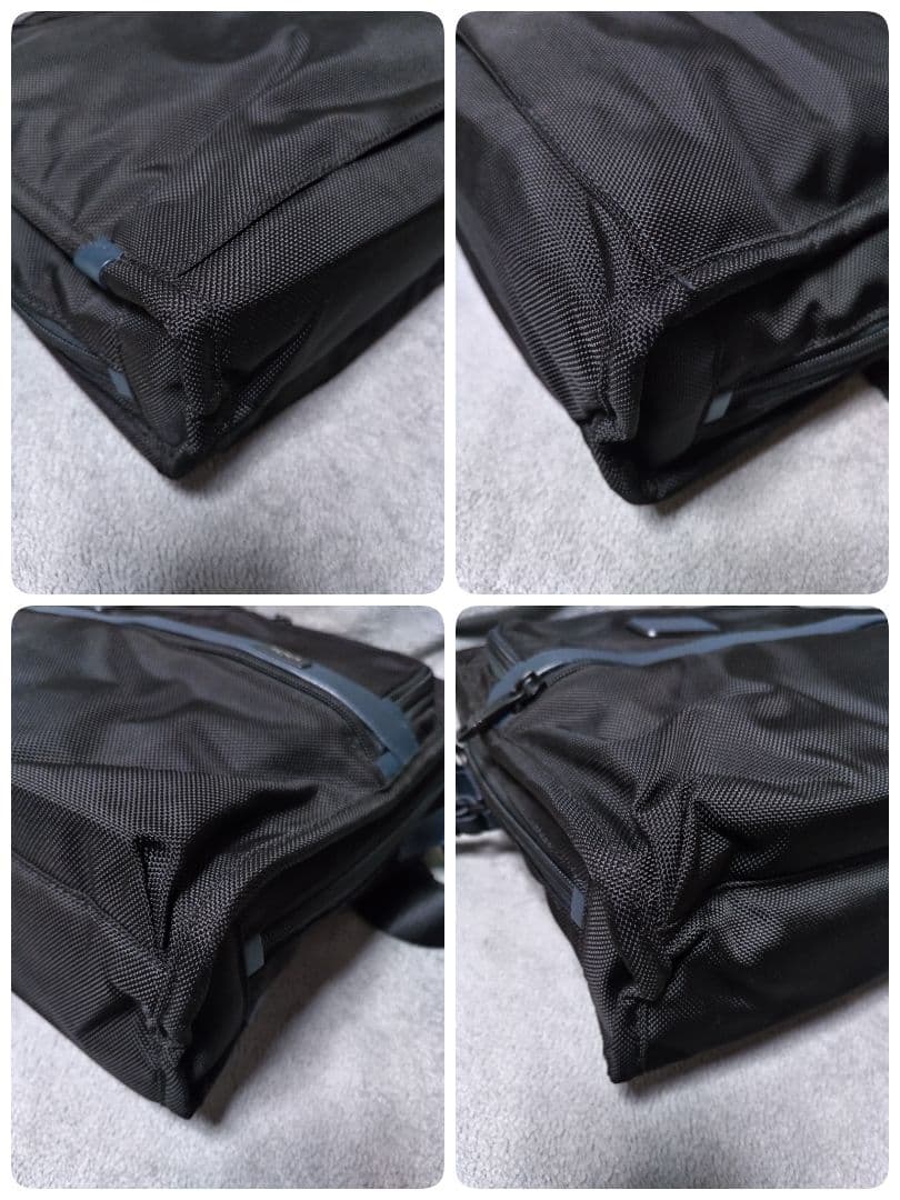 TUMI×EDIFICE　ブリーフケース　黒×ネイビー