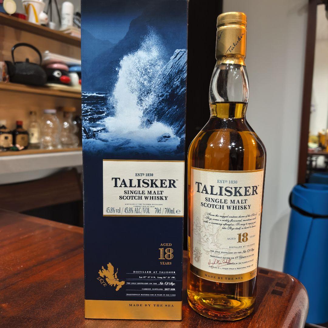 タリスカー18年1本 旧ボトル 箱付 - メルカリ