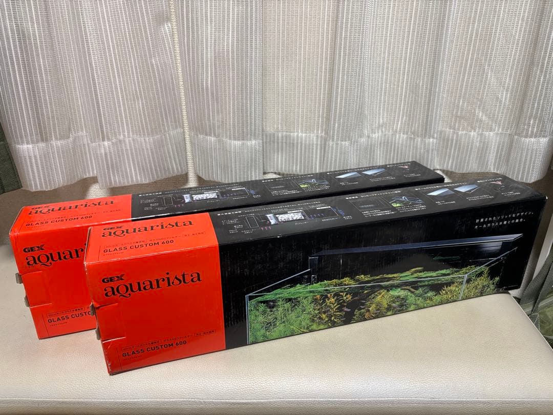 2個】未使用 GEX aquarista GLASS CUSTOM 600 - メルカリ
