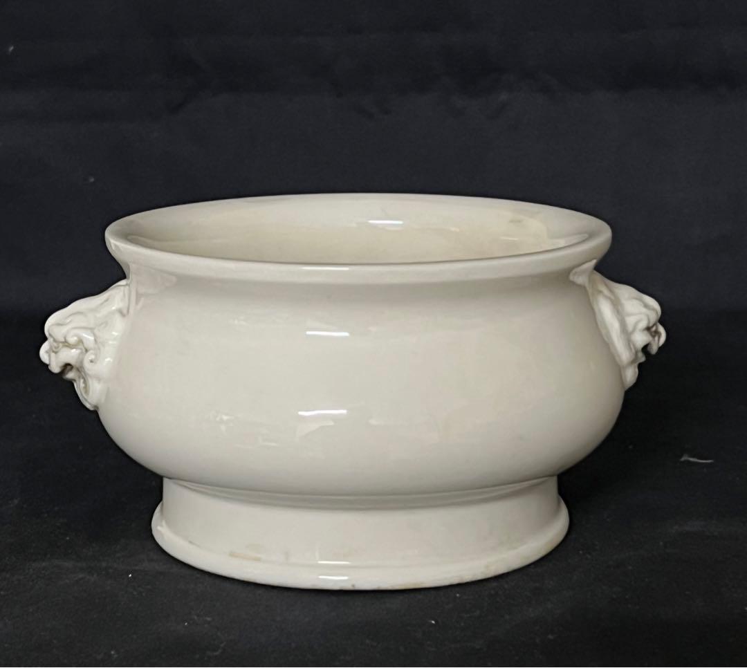 【希少品•倉庫整理品】中国宋時代徳化窯香炉　共箱　XG55-55