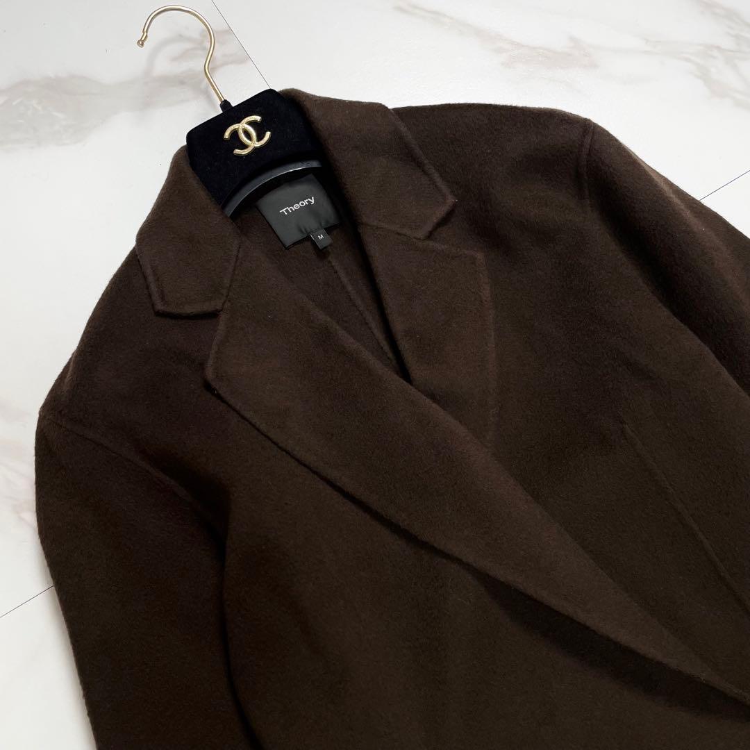 近年✨Theory NEW DIVIDE LUXE カシミヤ ロング コート - メルカリ