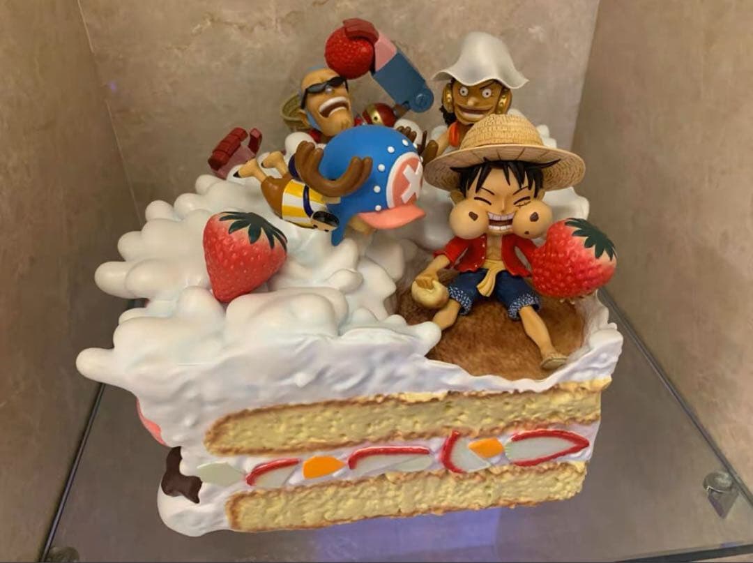 ONE PIECE  麦わらの一味 ケーキ  ガレージキット ガレキ スタチュー