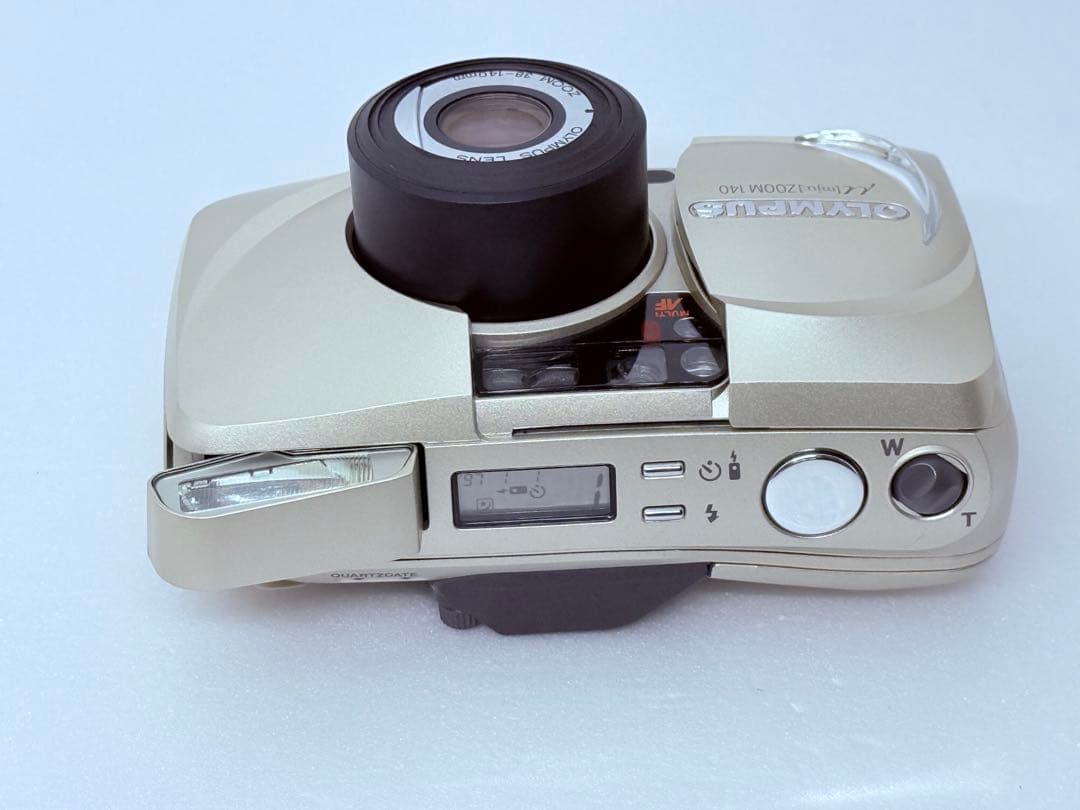 OLYMPUS μ ZOOM 140 フィルムカメラ ケース リモコン付