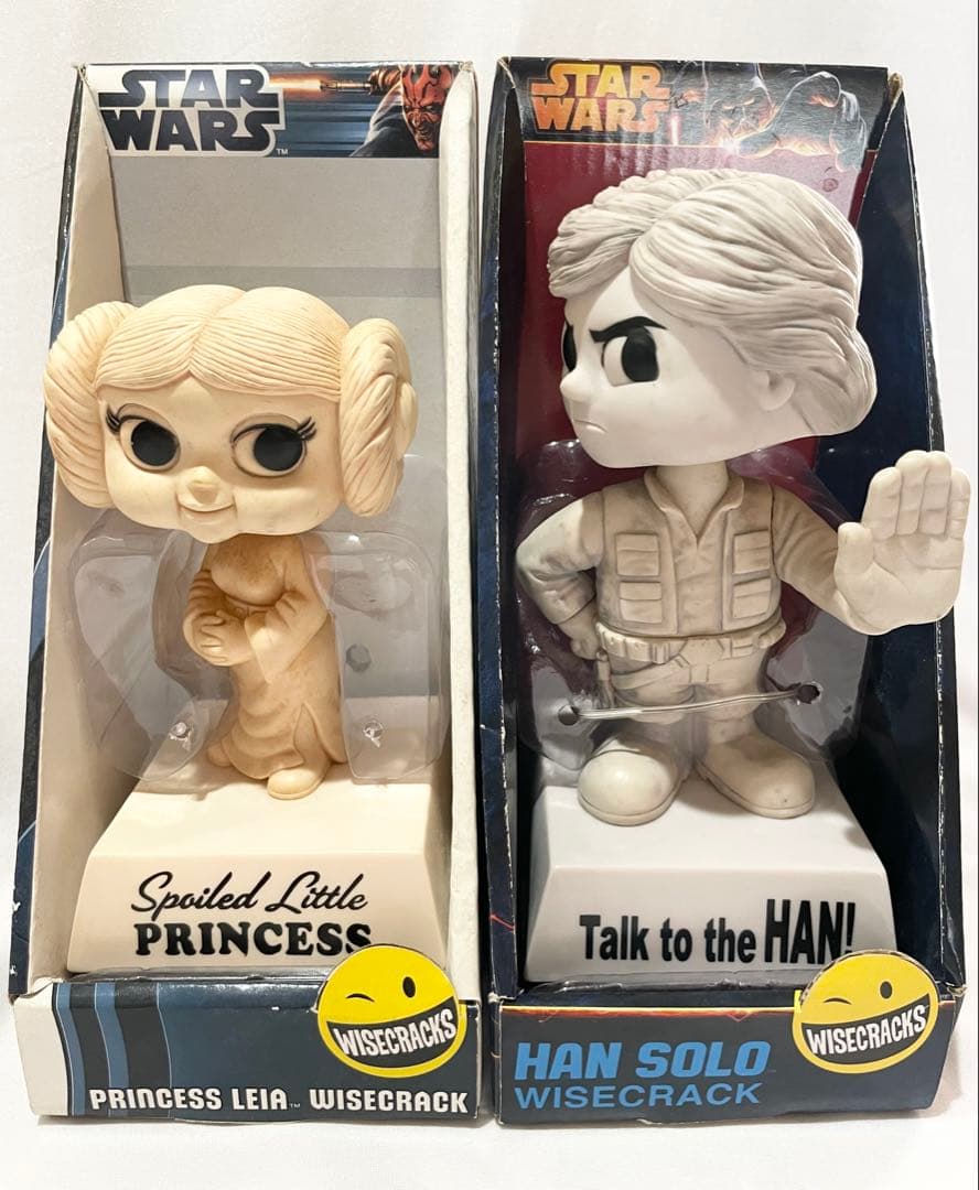 スターウォーズ ワッキーワイズクラックス ファンコ社 ボビングヘッド 2体セット