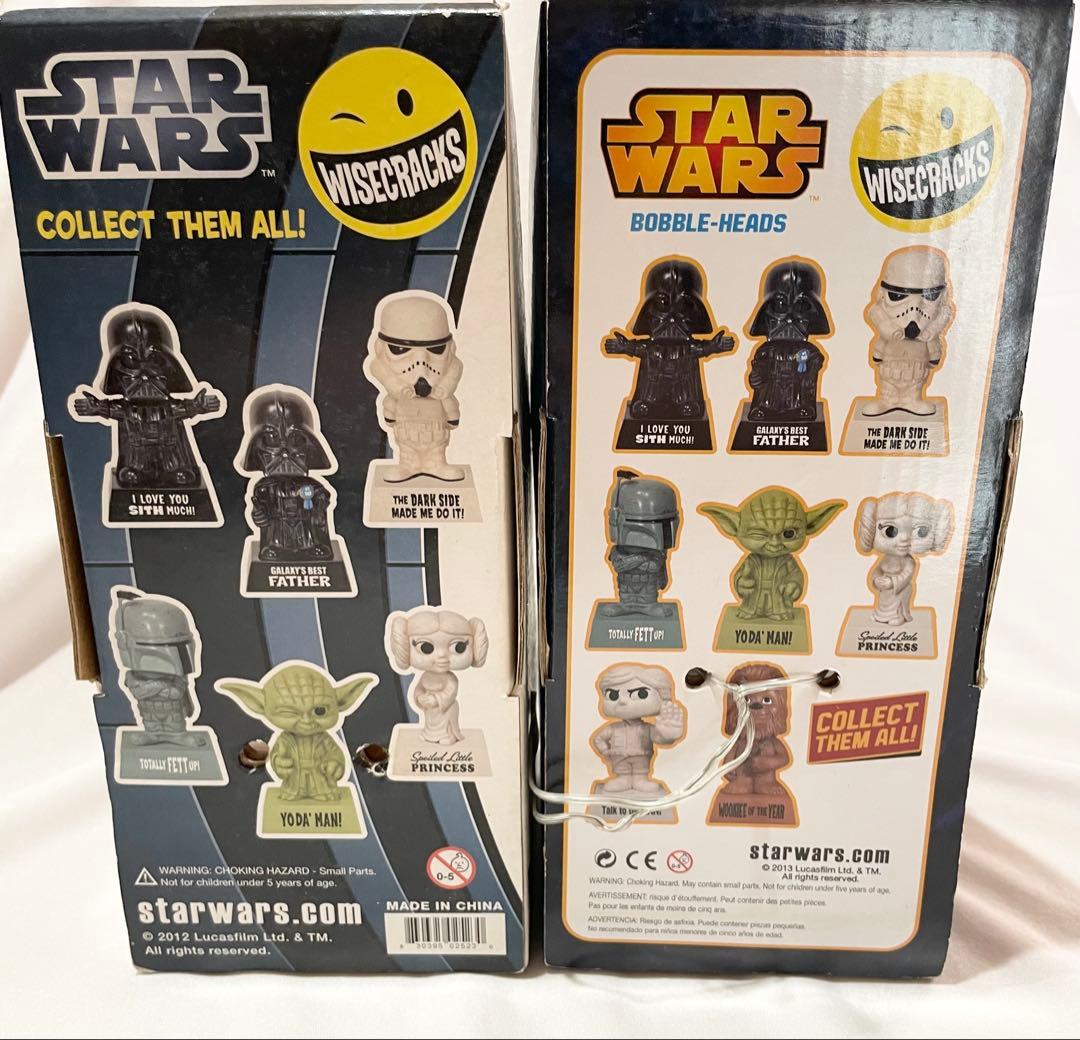 スターウォーズ ワッキーワイズクラックス ファンコ社 ボビングヘッド 2体セット