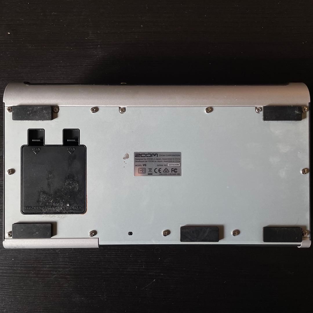 ボーカルエフェクター　ZOOM V6 Vocal Processor