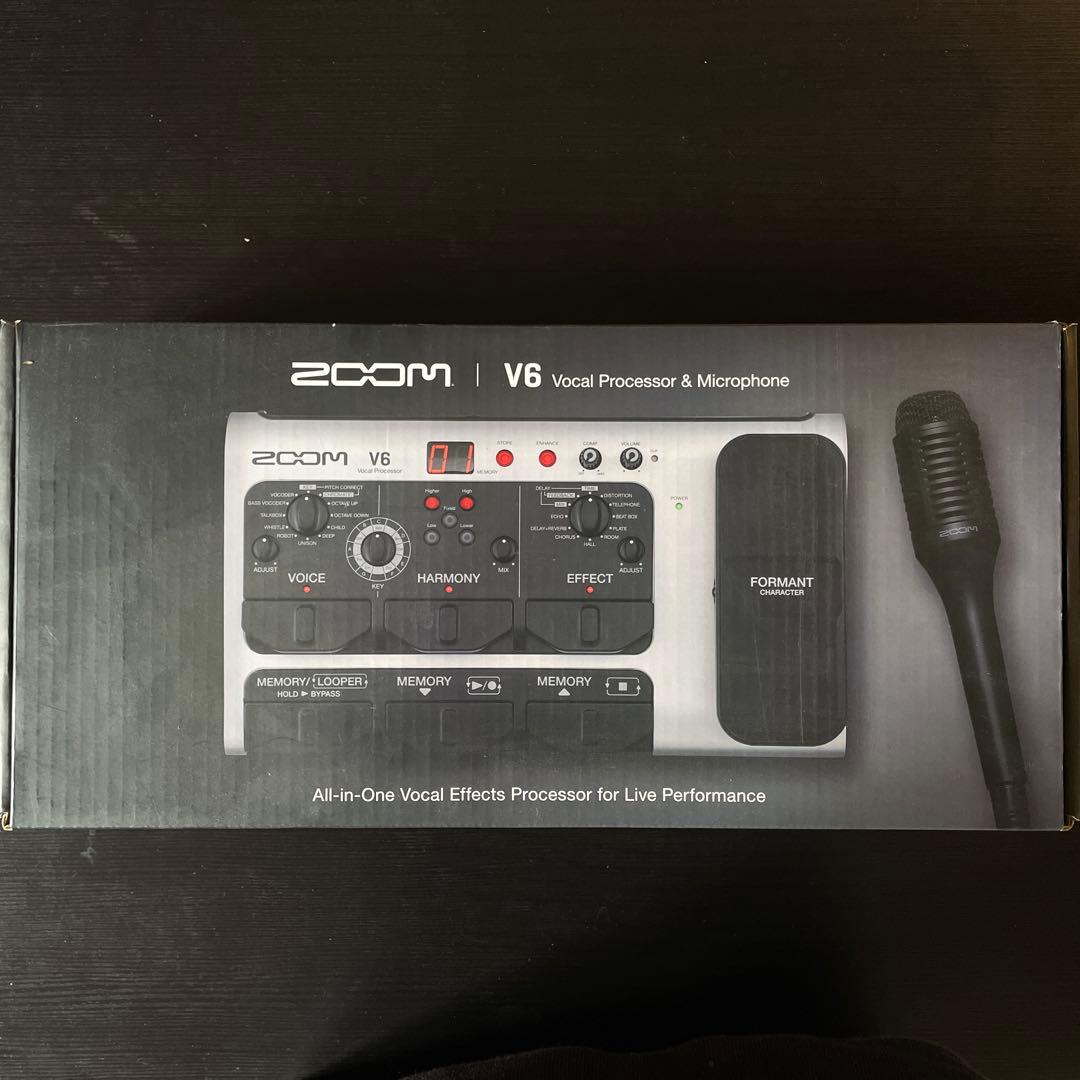 ボーカルエフェクター　ZOOM V6 Vocal Processor