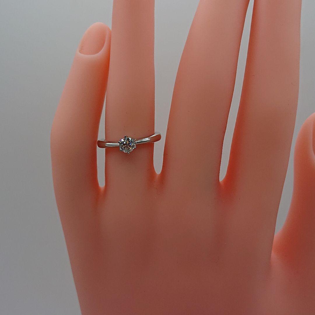 Linh Phong様 天然ダイヤモンドリング プラチナ950 エンゲージリング