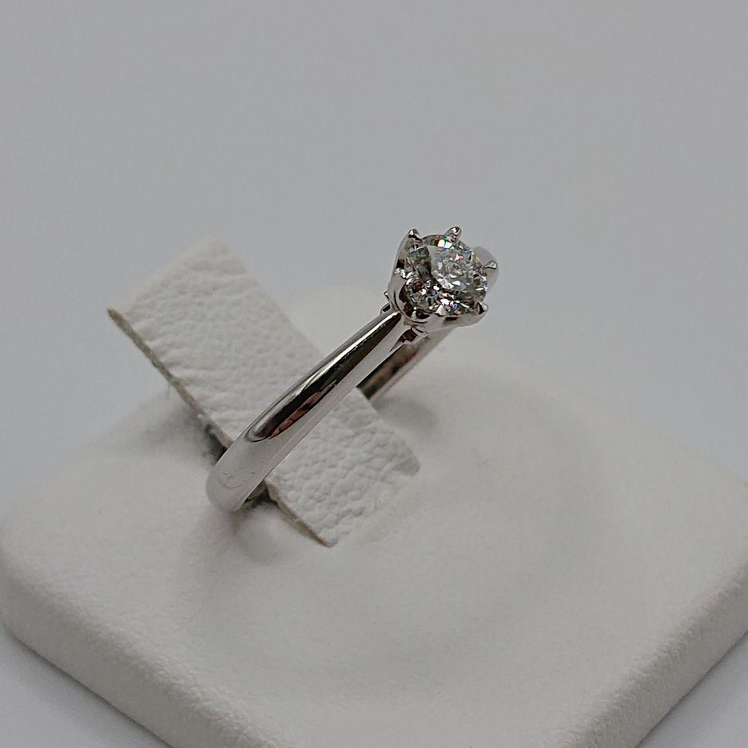 Linh Phong様 天然ダイヤモンドリング プラチナ950 エンゲージリング