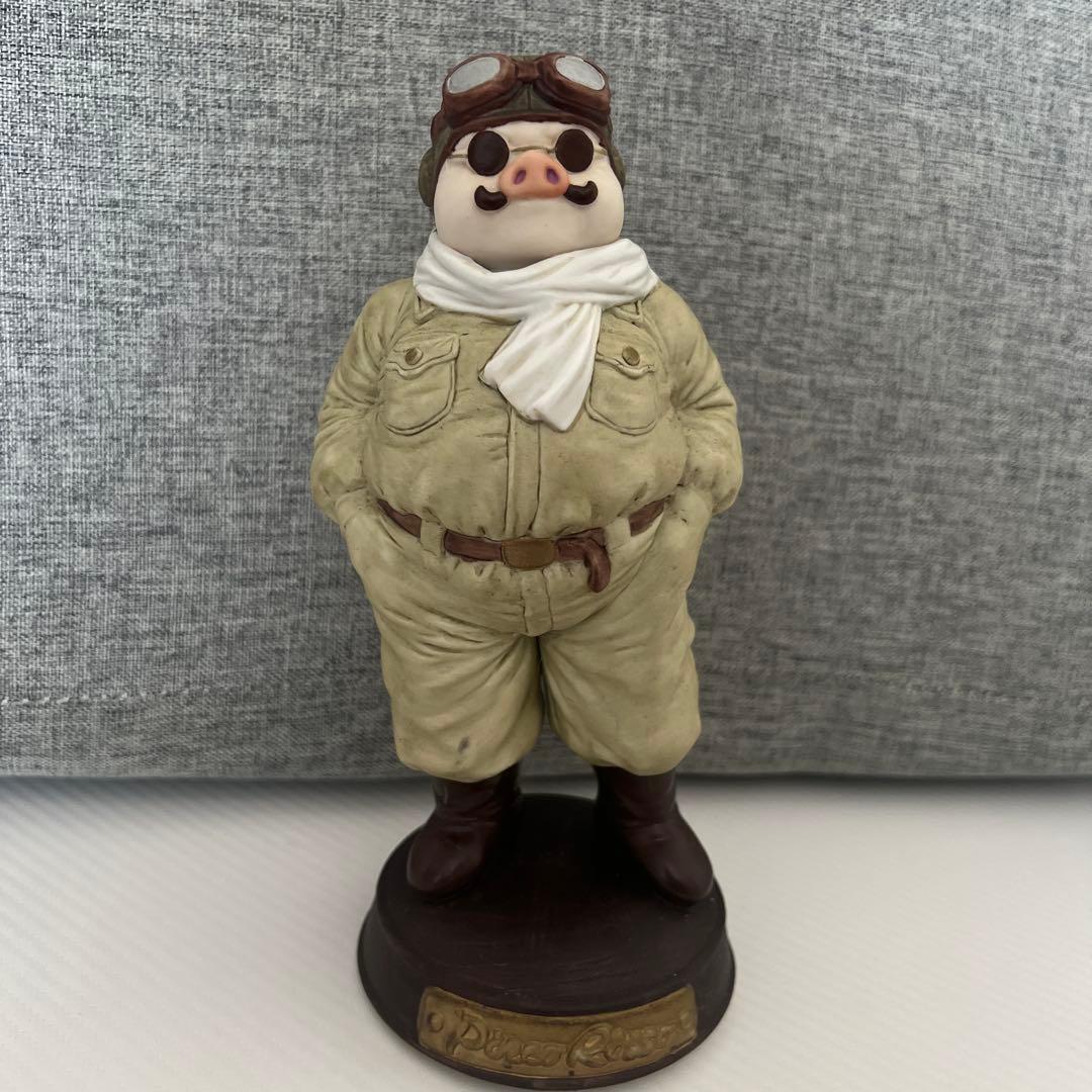 紅の豚ポルコロッソ　磁器オルゴール　バブルヘッドポルコミニ　２点セット