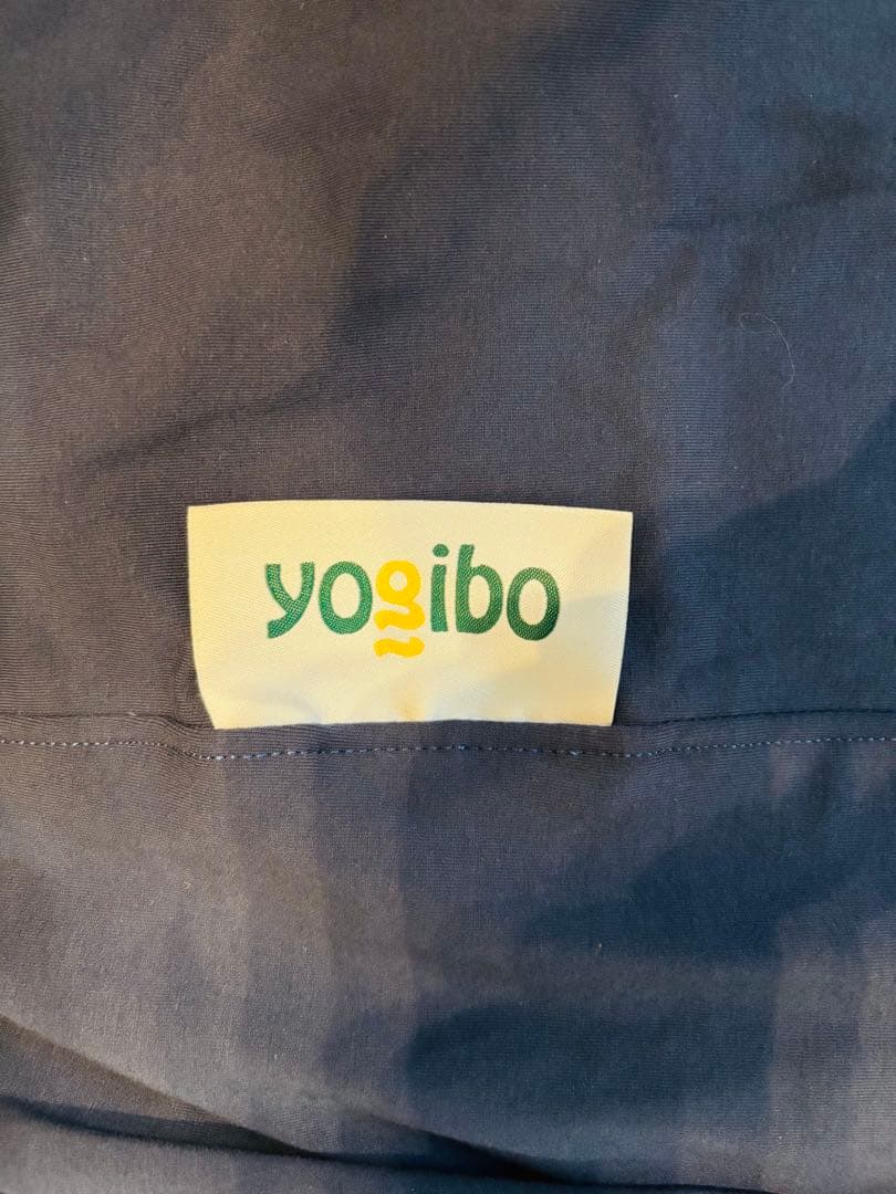 新品未使用 Yogibo pod カバー　紺色