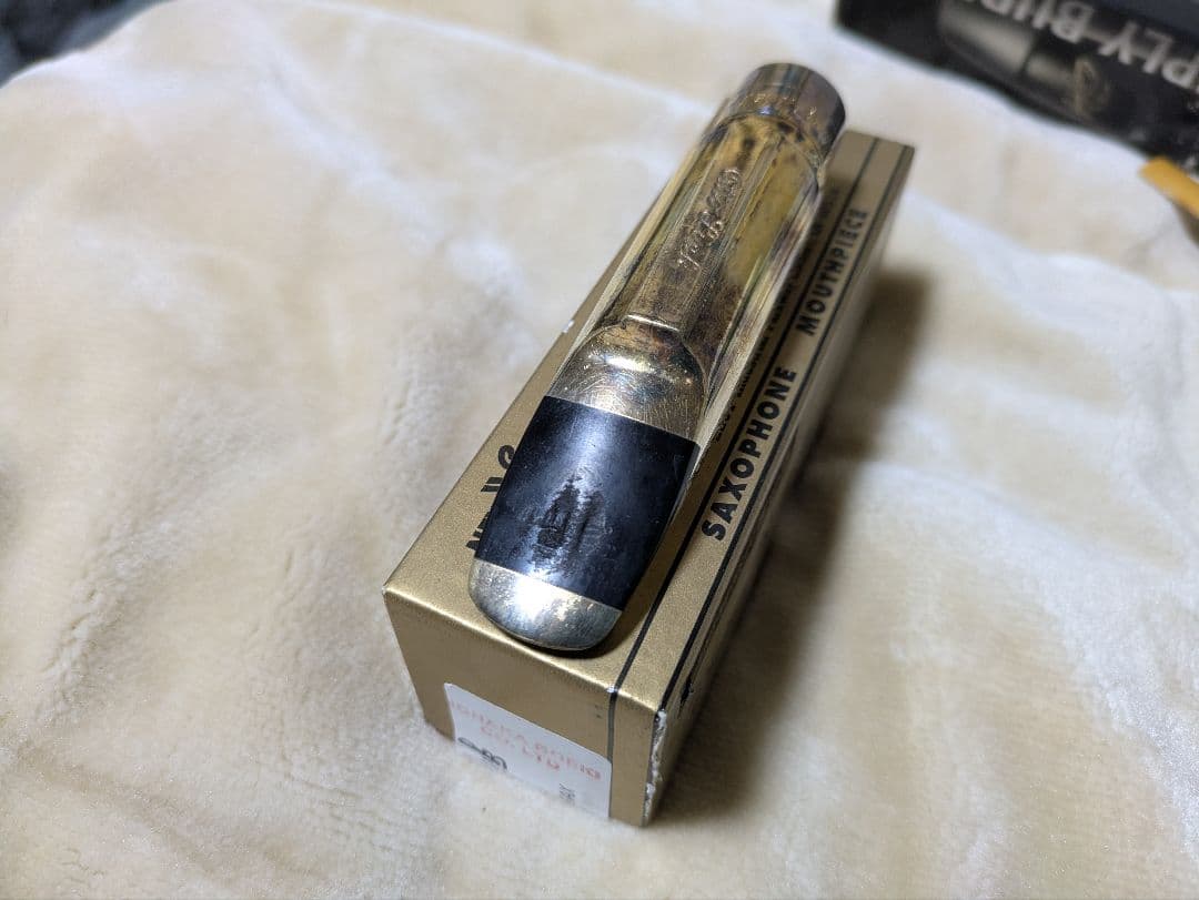 テナーサックスマウスピース　オットーリンクメタル6☆　WSリガチャーつき