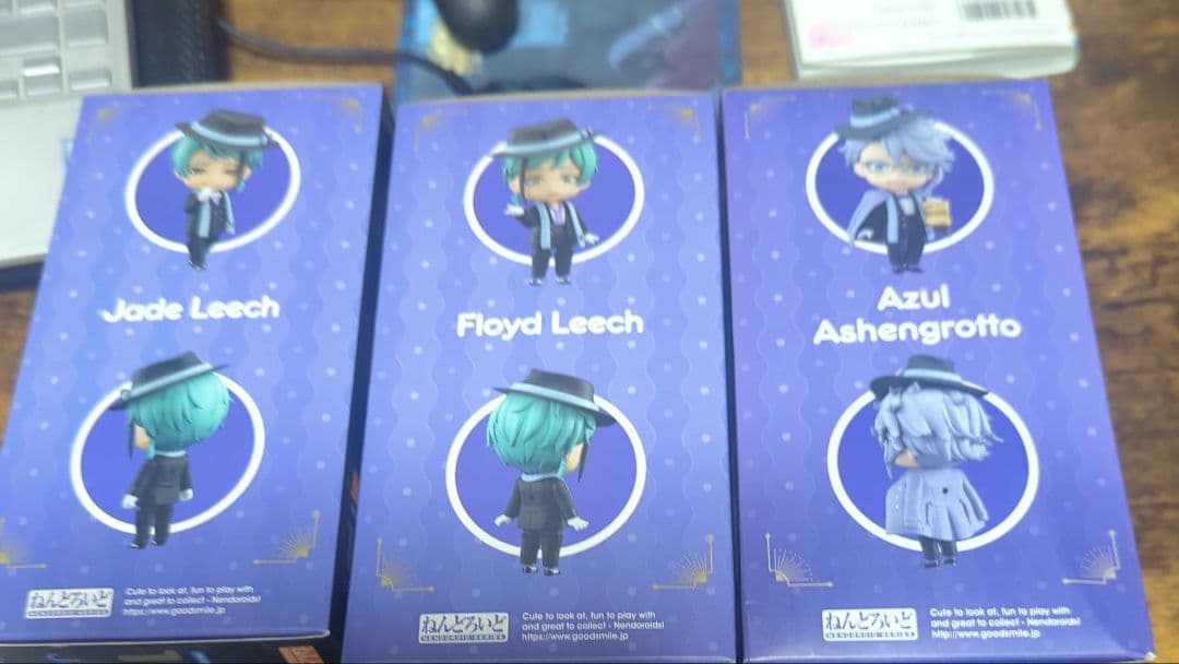 ツイステ アズール ジェイド フロイド ねんどろいど 3点