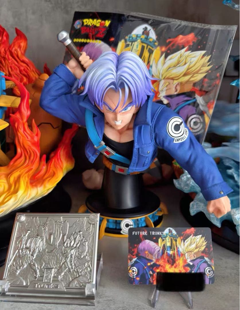 ドラゴンボール トランクス ガレキ ガレージキット スタチュー X②⑤