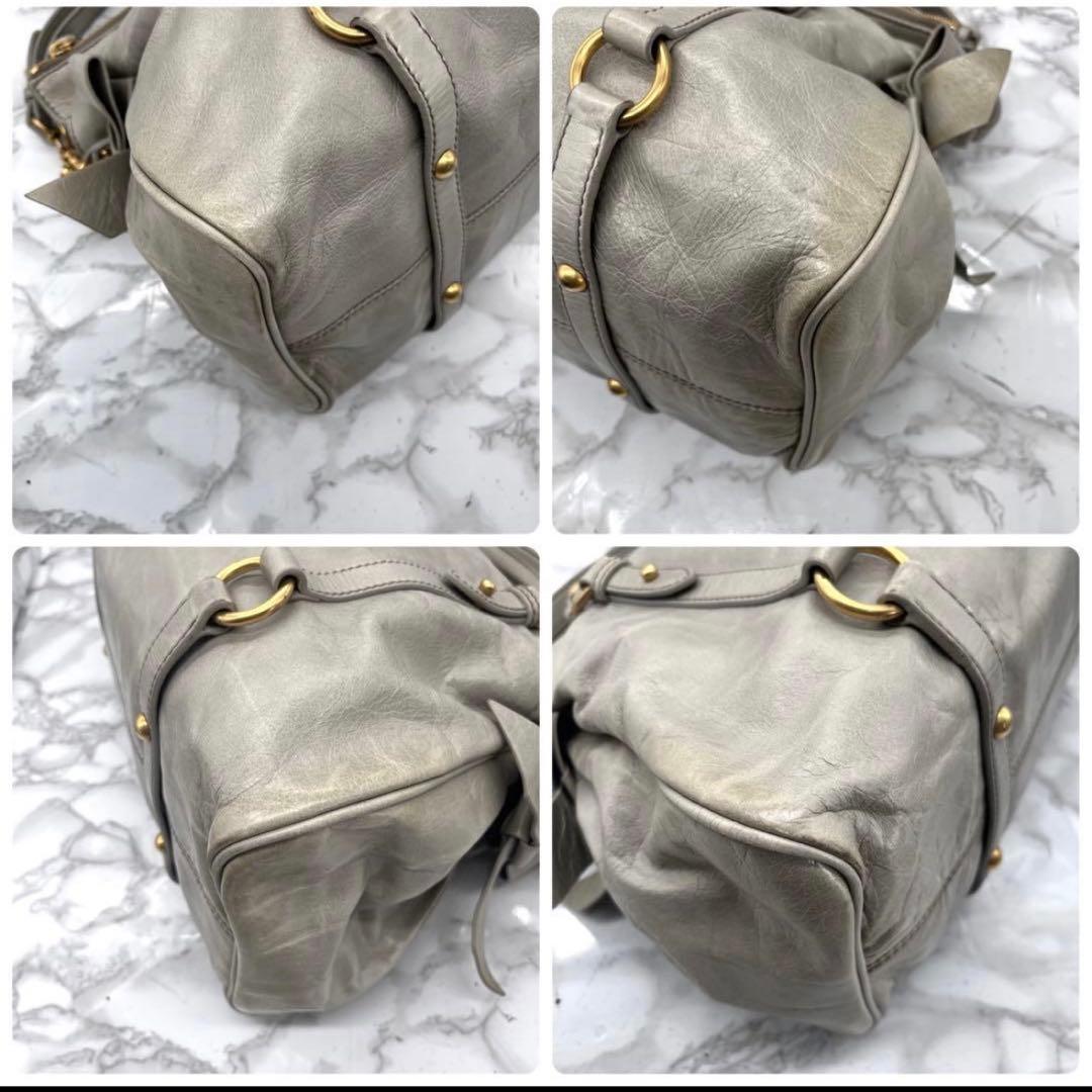 miu miu ✨ vitello lux Bag Mughetto