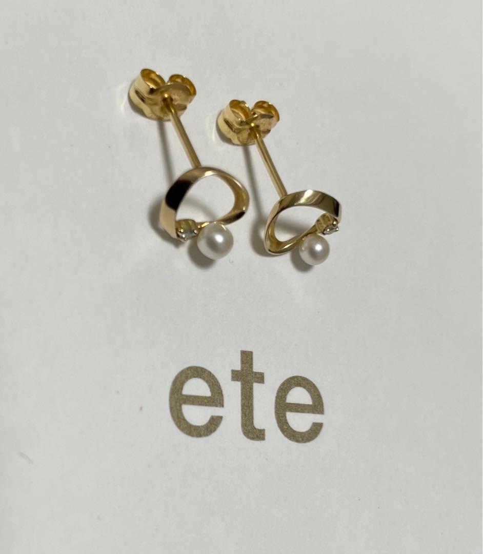 ete ピアス k10YG (品番771339)