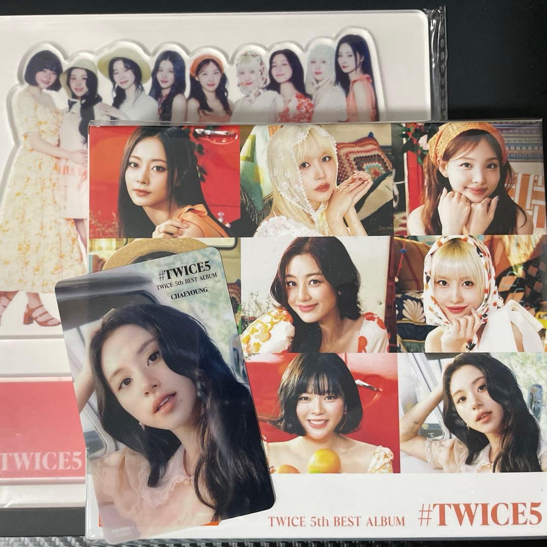 TWICE5初回限定盤A B トレカ 36枚クリアトレカ 10枚 コンプ