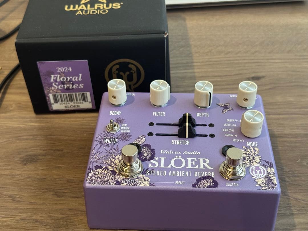 Walrus Audio SLÖER ステレオアンビエントリバーブ