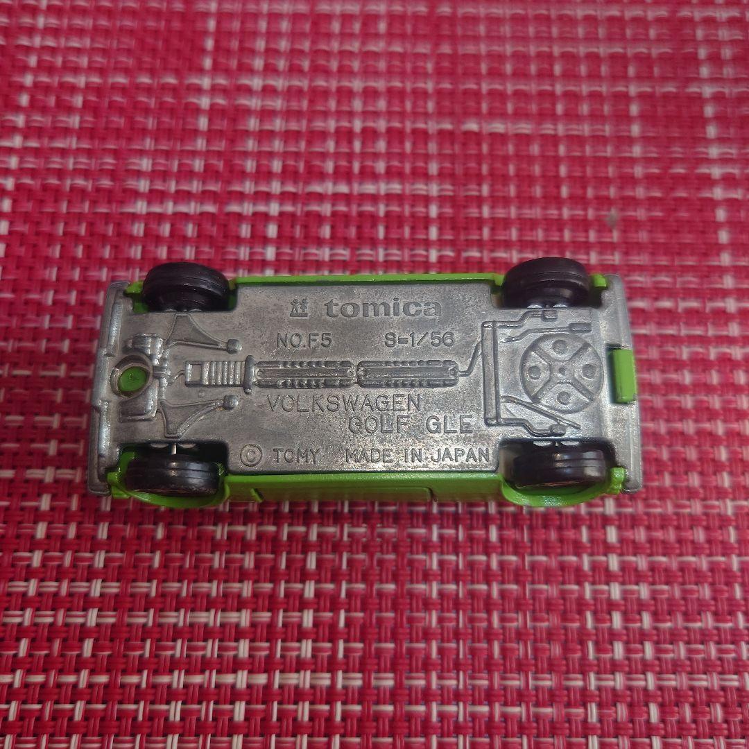 廃盤 レア 美品 トミカ フォルクスワーゲン ゴルフ 一般輸出用 日本製