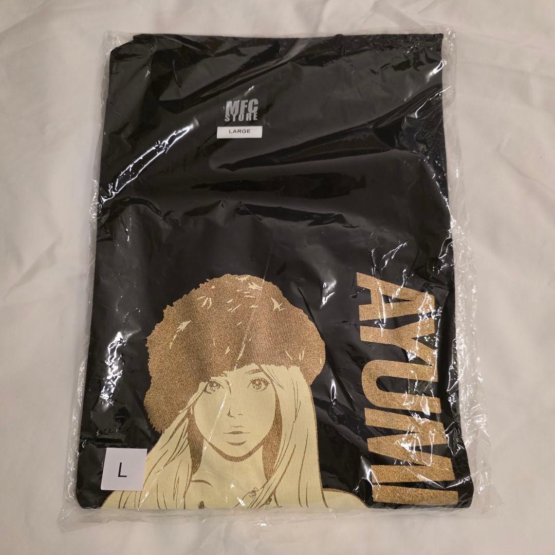 浜崎あゆみ グッズ 北京限定 MFC STORE Tシャツ ブラック L