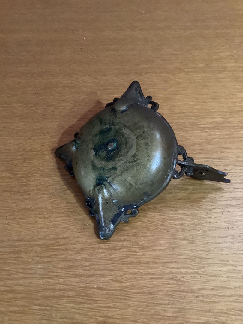 西洋アンティーク　銅　灰皿　小物入れ　飾り皿　トレー