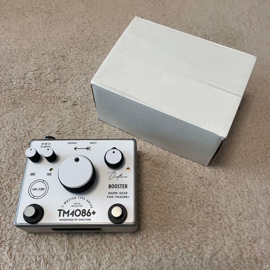 Oval tone TM4086+ ブースター ギターエフェクター