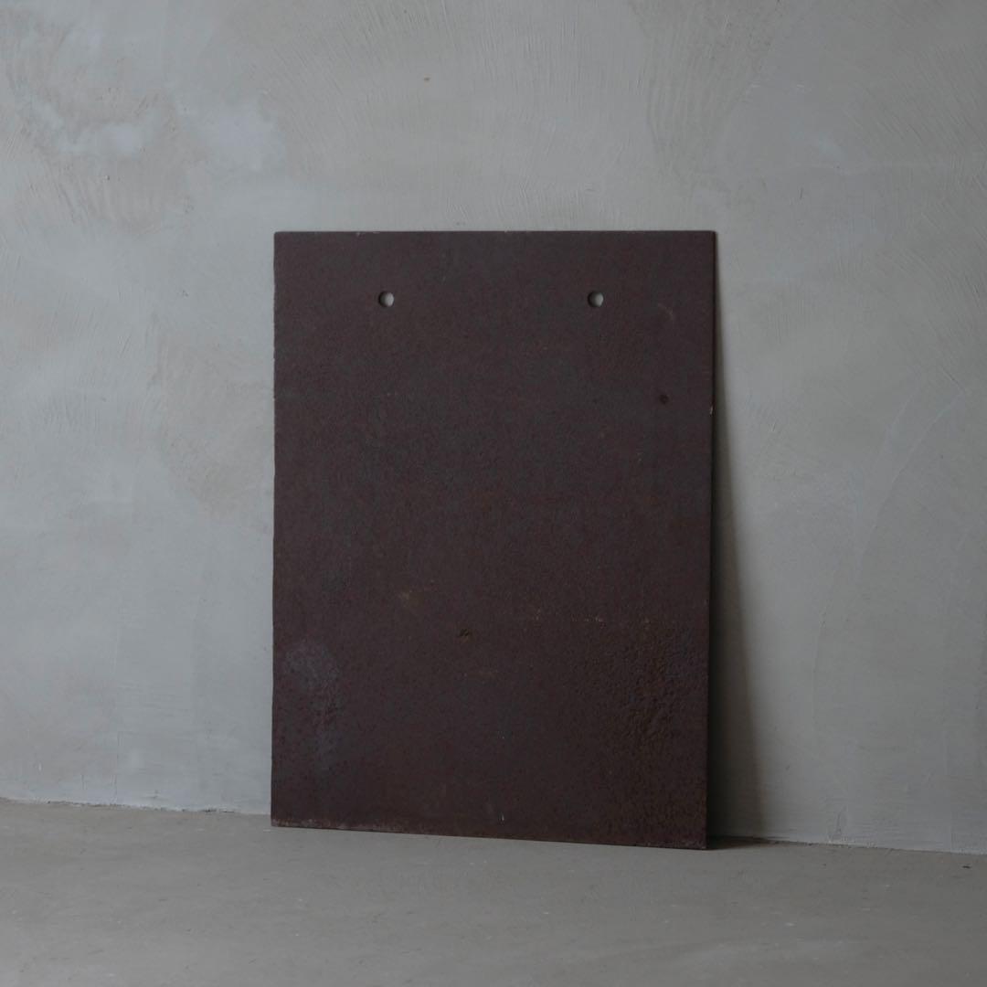 錆びた鉄板　絵画 看板 黒板 メニュー オブジェ 古道具 インダストリアル