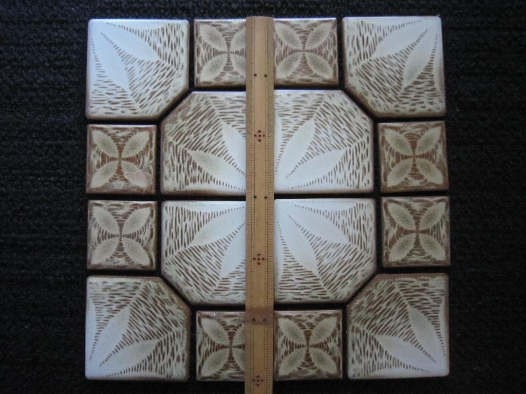 くらいふ昭和5０年代レトロ廃盤モザイクタイル メープルその１ 。７シート～