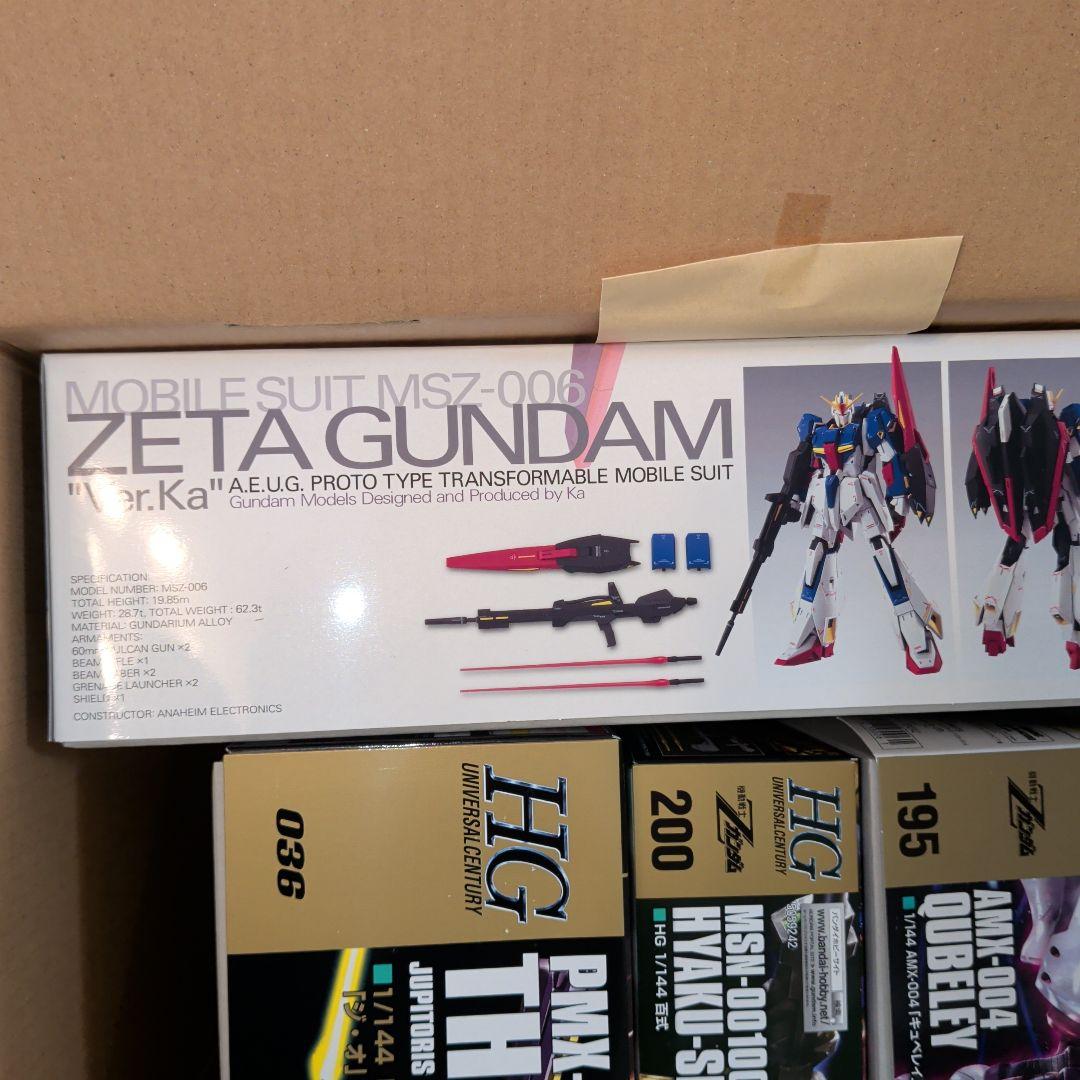 ヨドバシカメラ 夢のお年玉箱2024 ガンプラの夢 ゼータガンダムほか