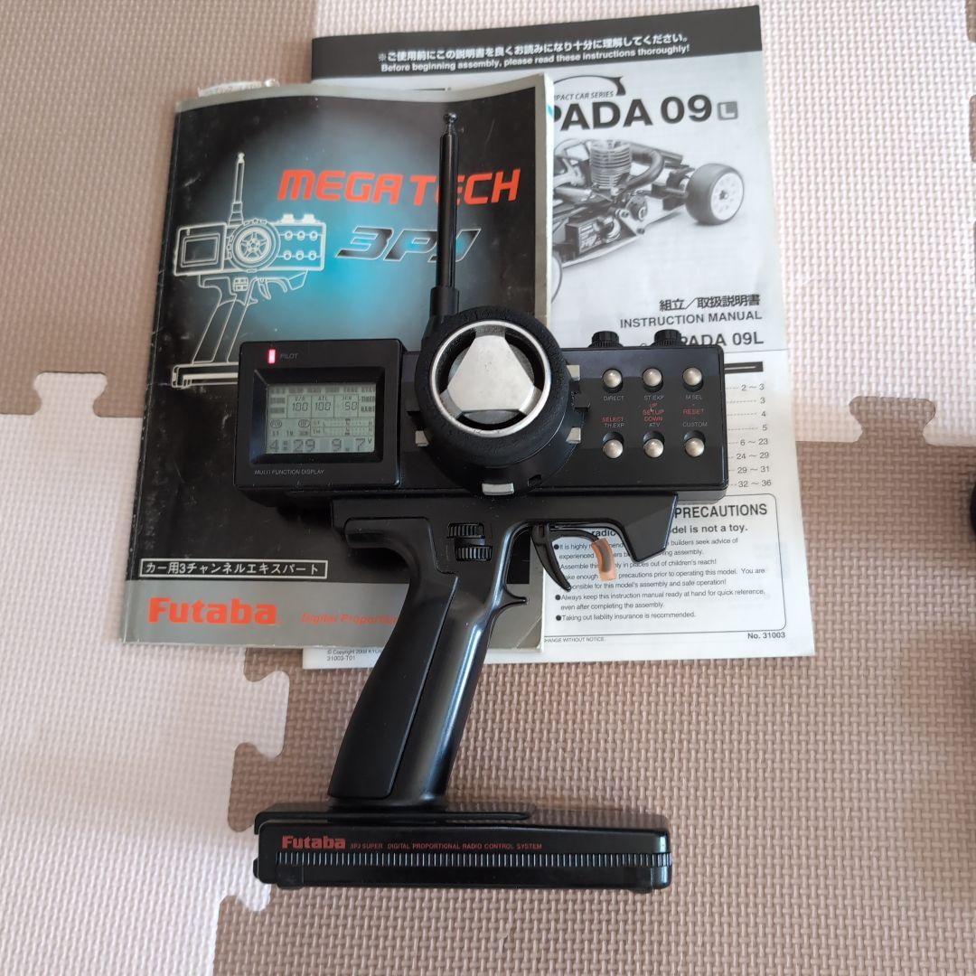 Kyosho Spada 09L ラジコンエンジンカー．プロポ付